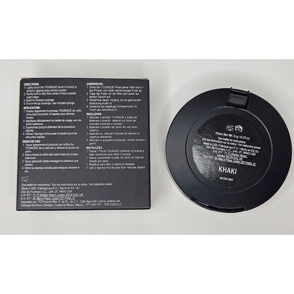 Younique Touch Complexion+ Pressed Powder Foundation Khaki .21oz New in Box - Picture 4 of 7